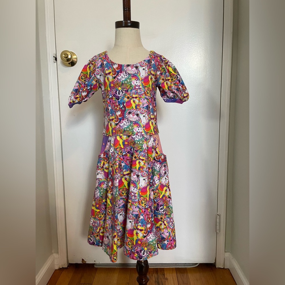 Rainbow Animal Kids Dress